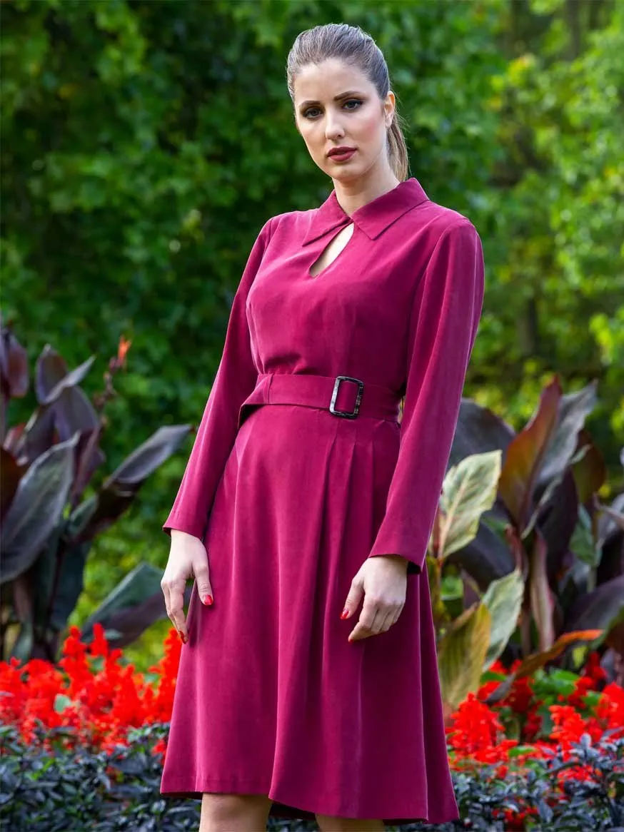 Silk Red Dress