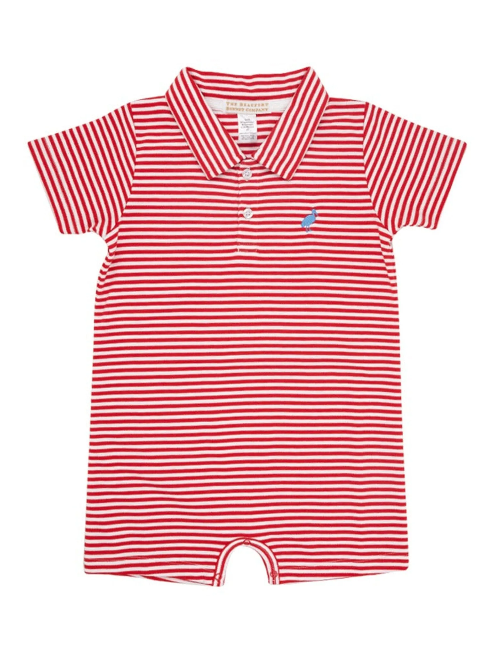 Sir Proper's Romper - Richmond Red Stripe
