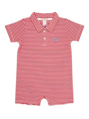 Sir Proper's Romper - Richmond Red Stripe