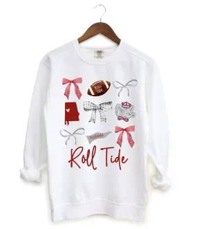 SPIRIT DROP - Alabama Sweatshirt - Comfort Colors, Bella Canvas, or Gildan Brand