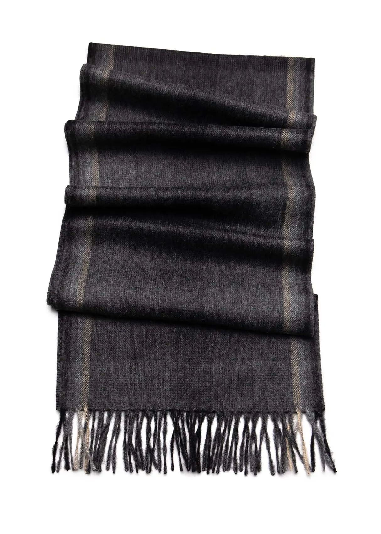 Stripes Baby Alpaca Scarf