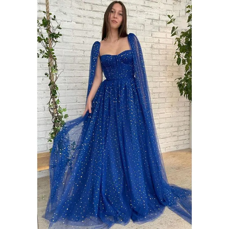 Sweetheart Sequined Pleats Prom Evening Formal Dress