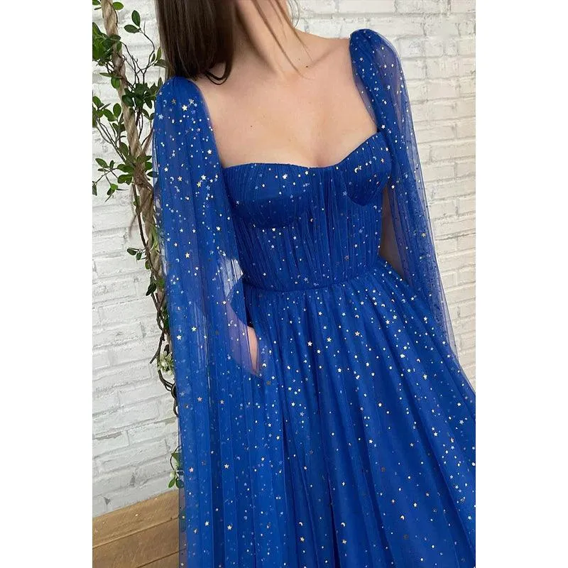 Sweetheart Sequined Pleats Prom Evening Formal Dress