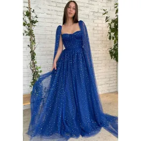 Sweetheart Sequined Pleats Prom Evening Formal Dress