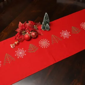 Table Runner  - Frosty Pine