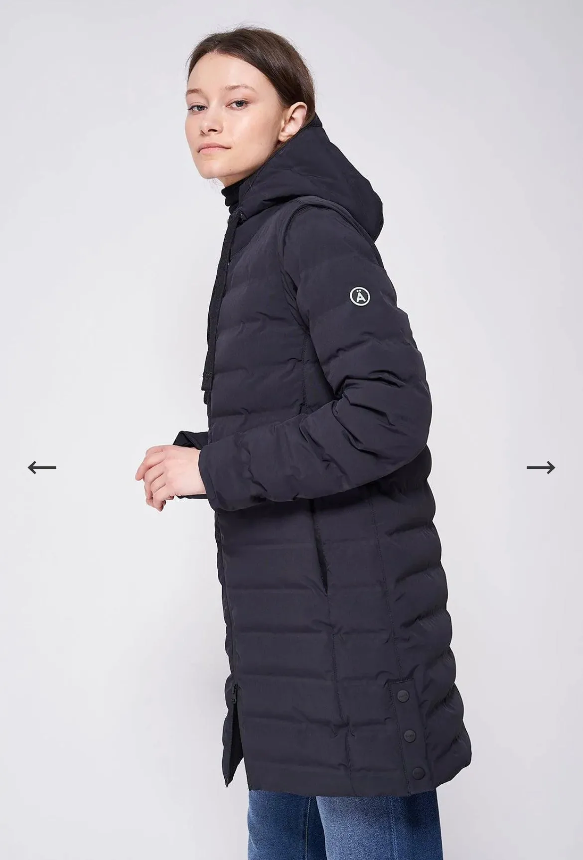 Tanta Donner Coat -Black