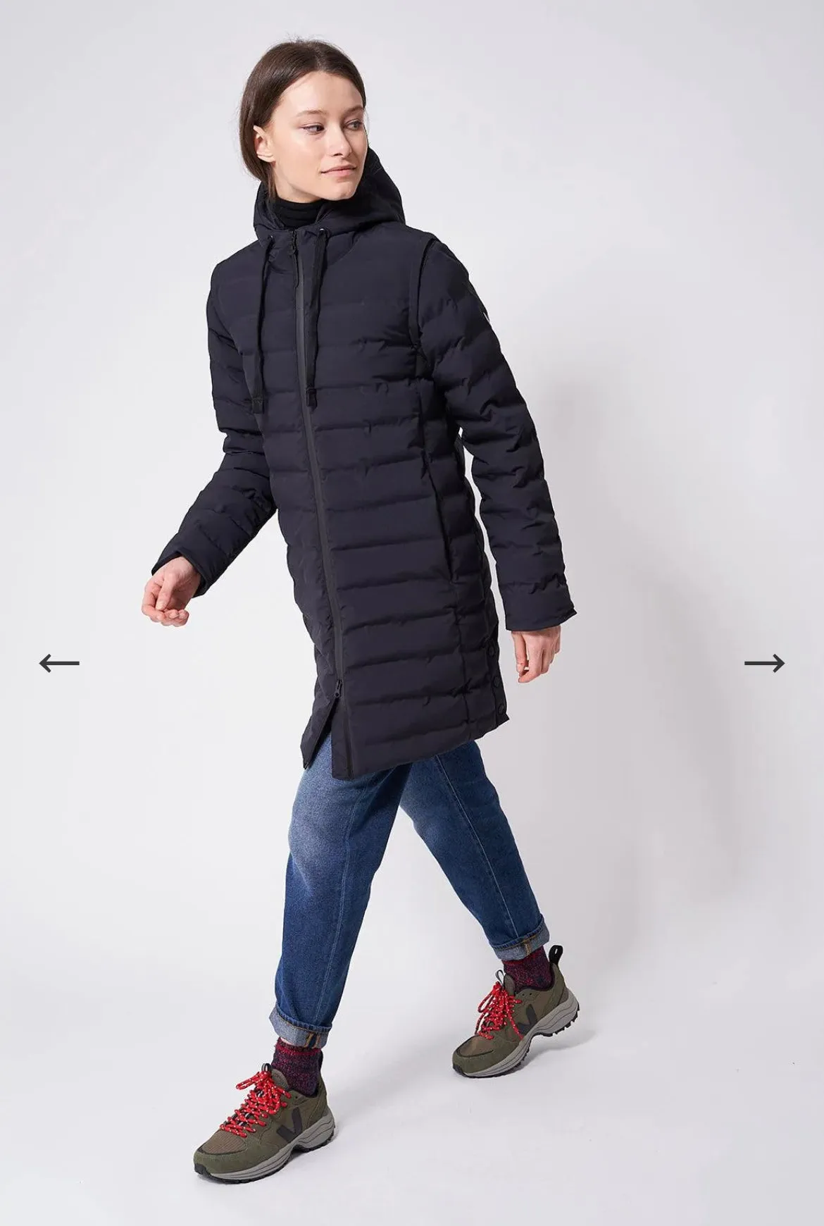 Tanta Donner Coat -Black
