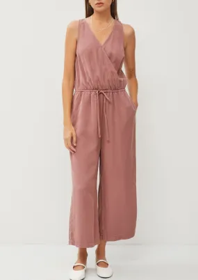 Tencel Wrap Jumpsuit Romper