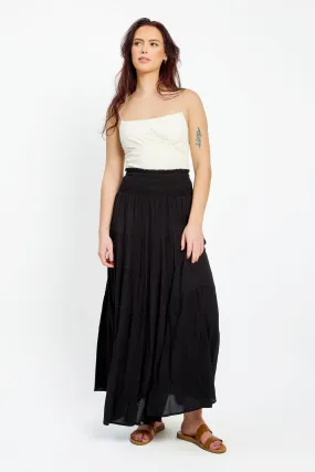 Tiered Maxi Skirt