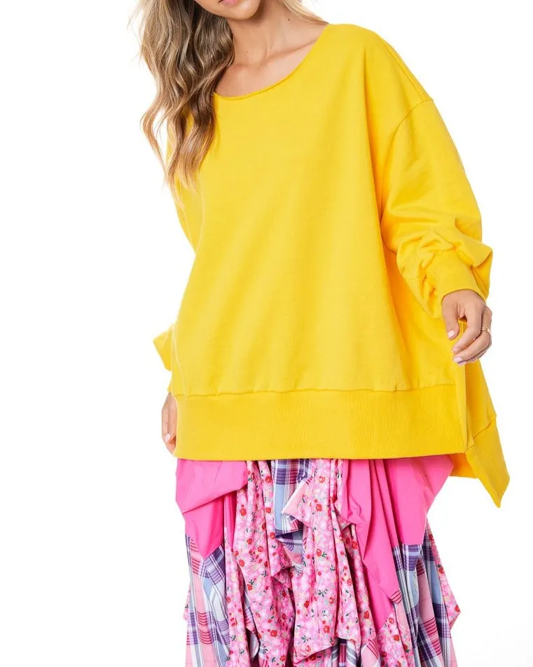 Tiger Embroidered Cotton Sweatshirt