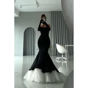 Trumpet/Mermaid Off-Shoulder Elegant Evening Party Prom Dress