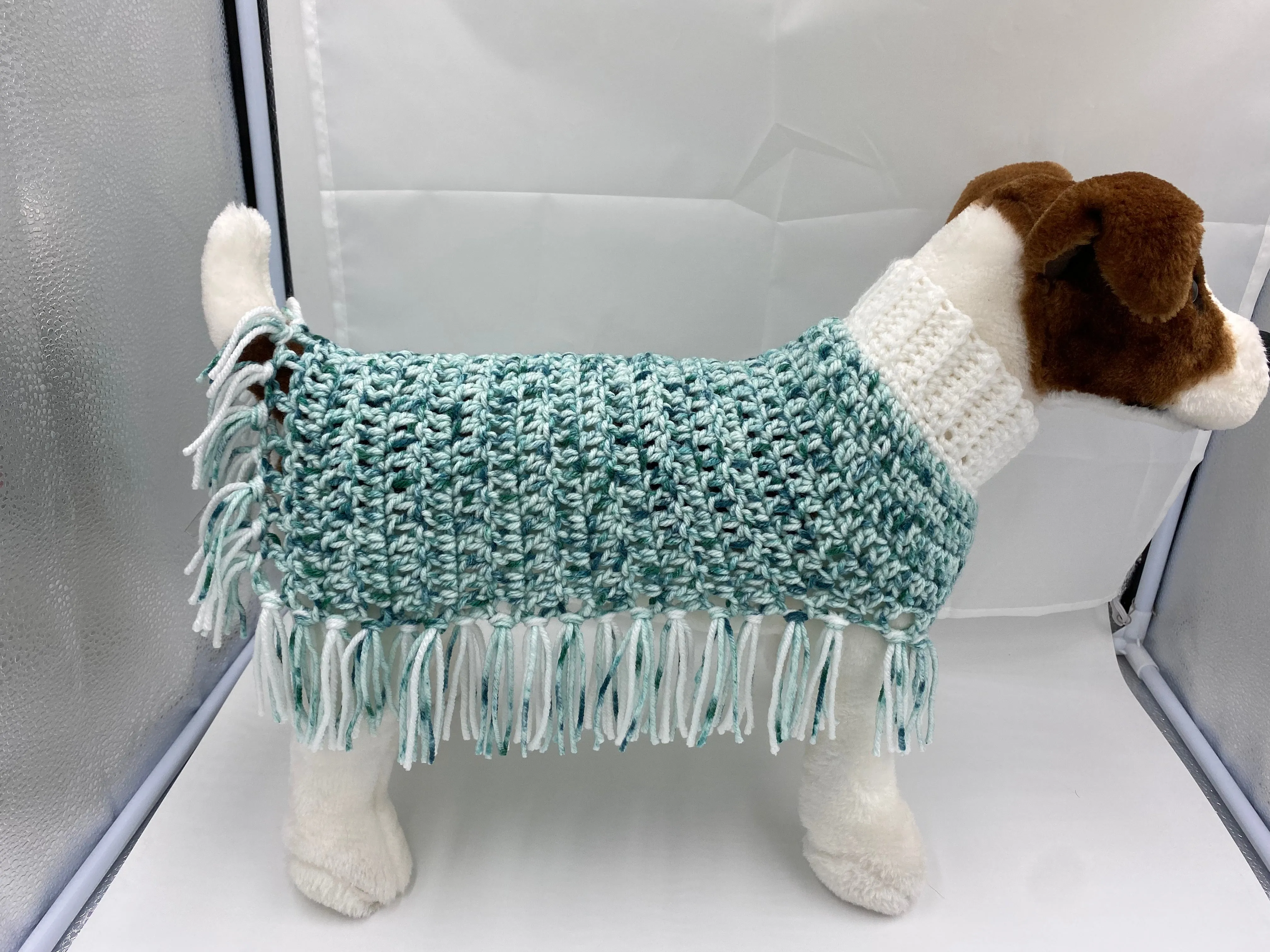 Water and Ice Dog Poncho