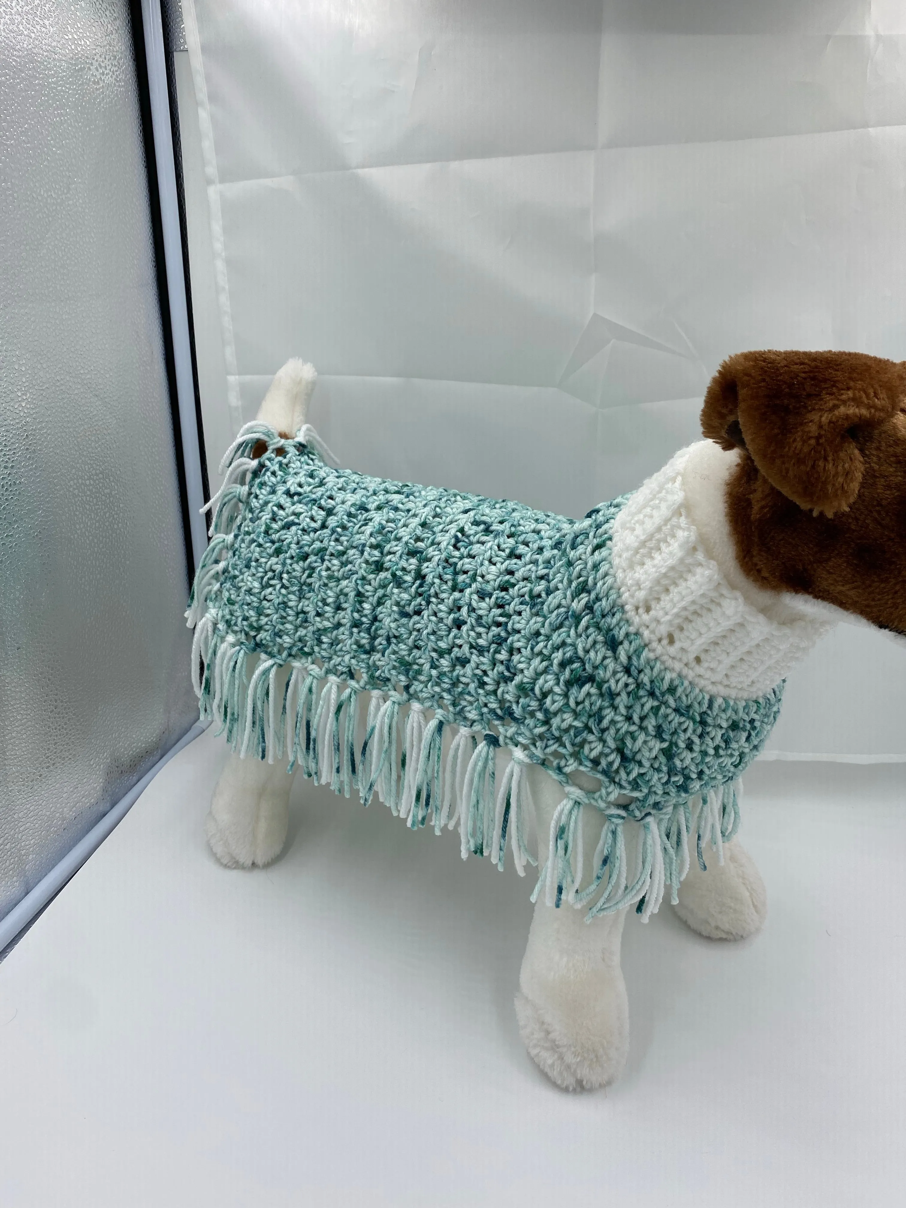 Water and Ice Dog Poncho