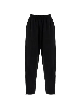 Wide-Leg Joggers - Cotton